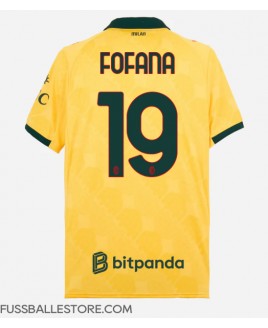 Günstige AC Milan Youssouf Fofana #19 3rd trikot 2025-26 Kurzarm
